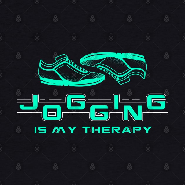 Jogging is my therapy by Markus Schnabel